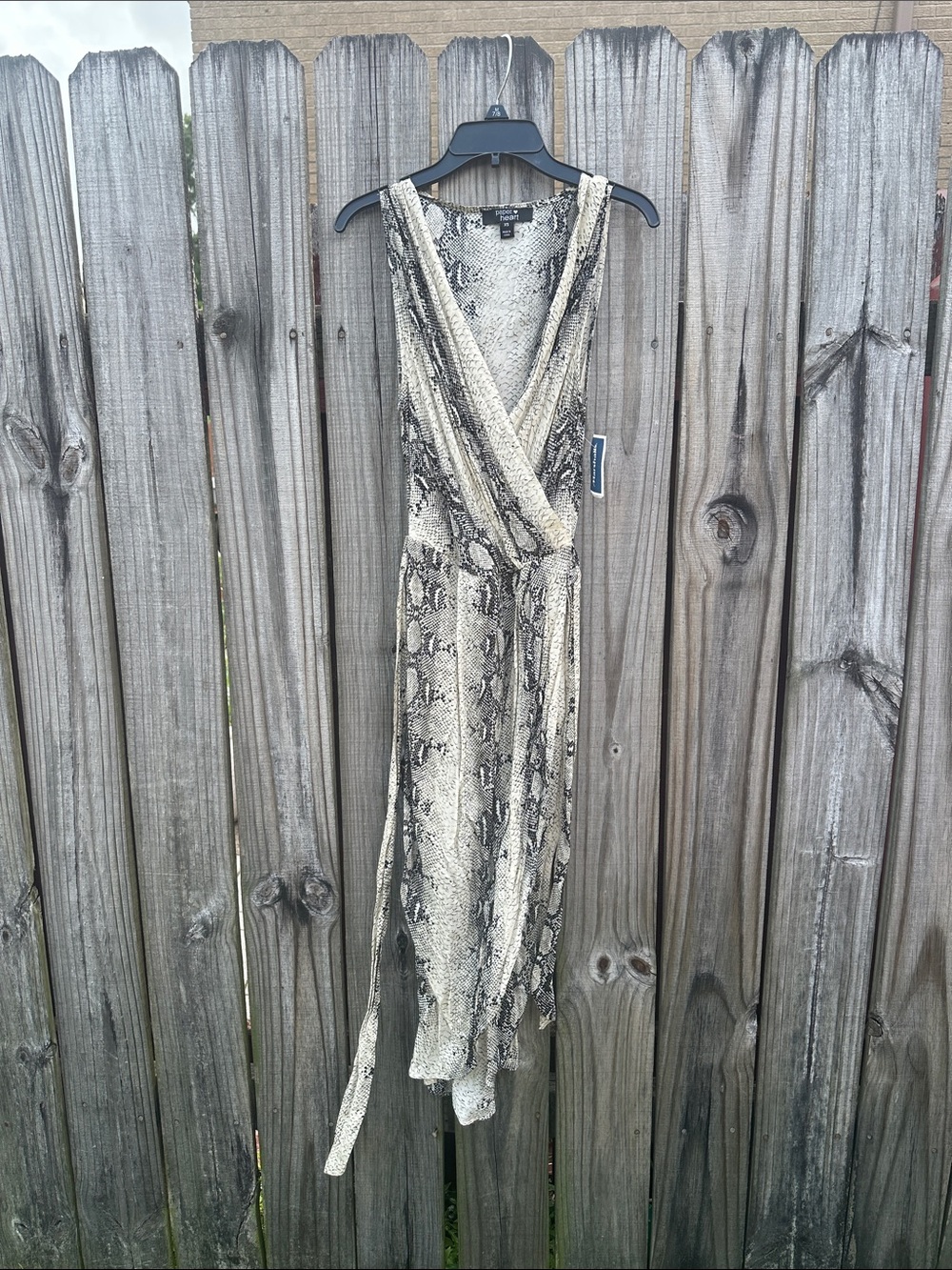 Belted wrap dress